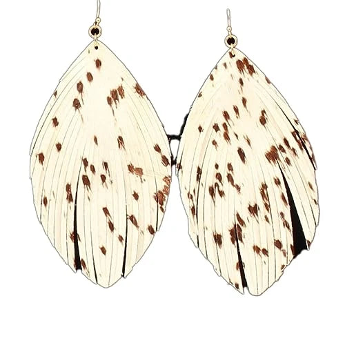 Fringed Teardrop Earrings