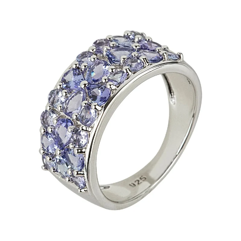 925 Sterling Silver Tanzanite Ring