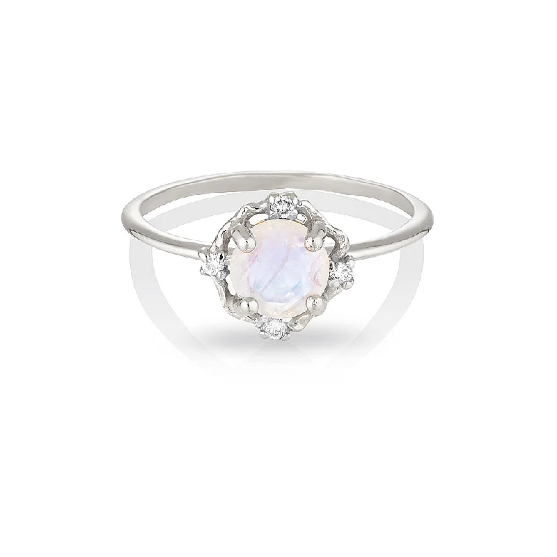 ADRIA | moonstone & diamonds