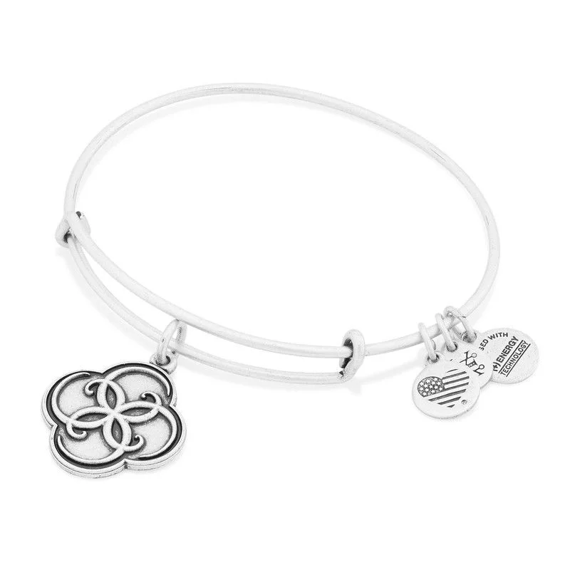 ALEX AND ANI Breath Of Life Charm Bangle