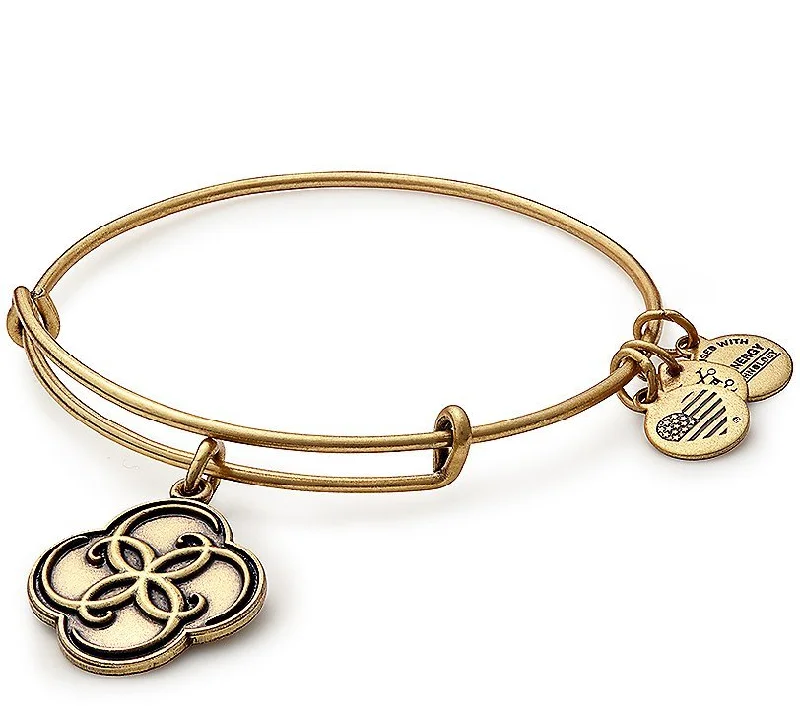 ALEX AND ANI Breath Of Life Charm Bangle