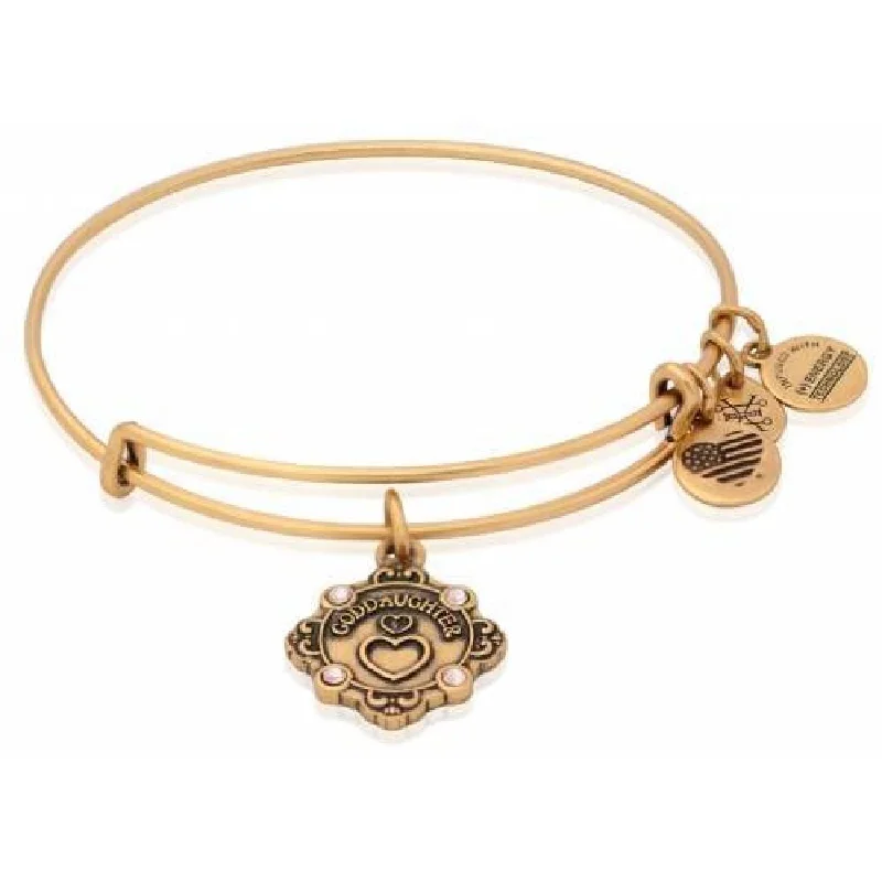 ALEX AND ANI Goddaughter Charm Bangle