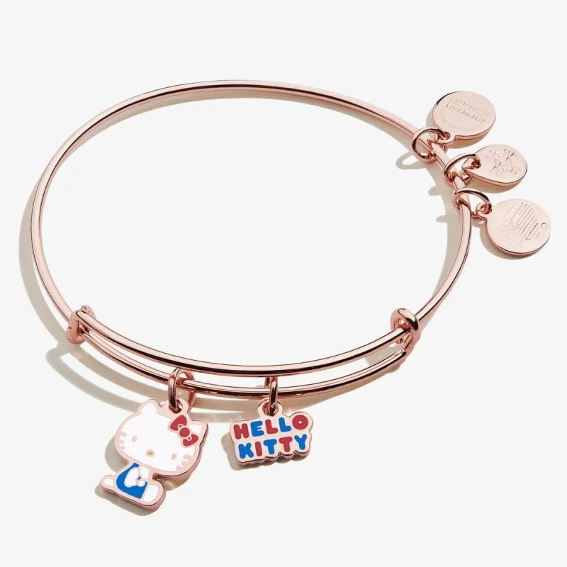 ALEX AND ANI Hello Kitty Duo Charm Bangle