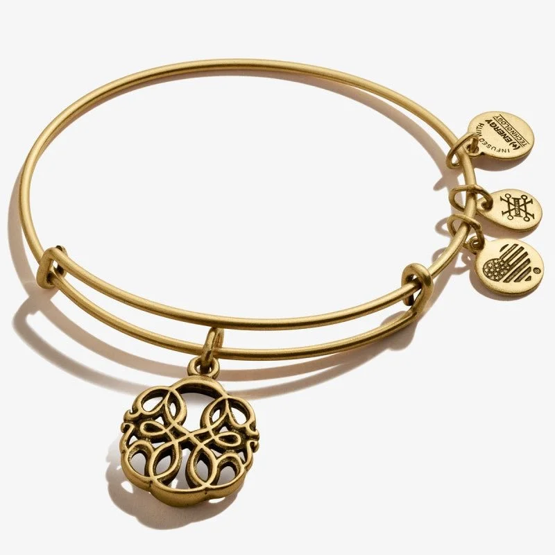 ALEX AND ANI Path of Life Charm Bangle