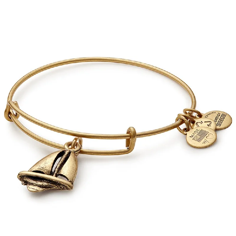 ALEX AND ANI Sailboat Charm Bangle