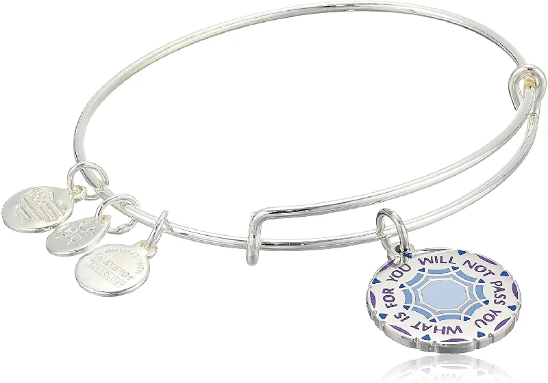 ALEX AND ANI What Is For You Will Not Pass You Charm Bangle