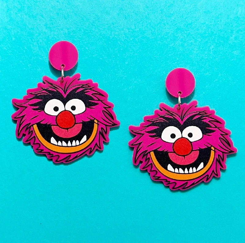 Animal Drop Earrings