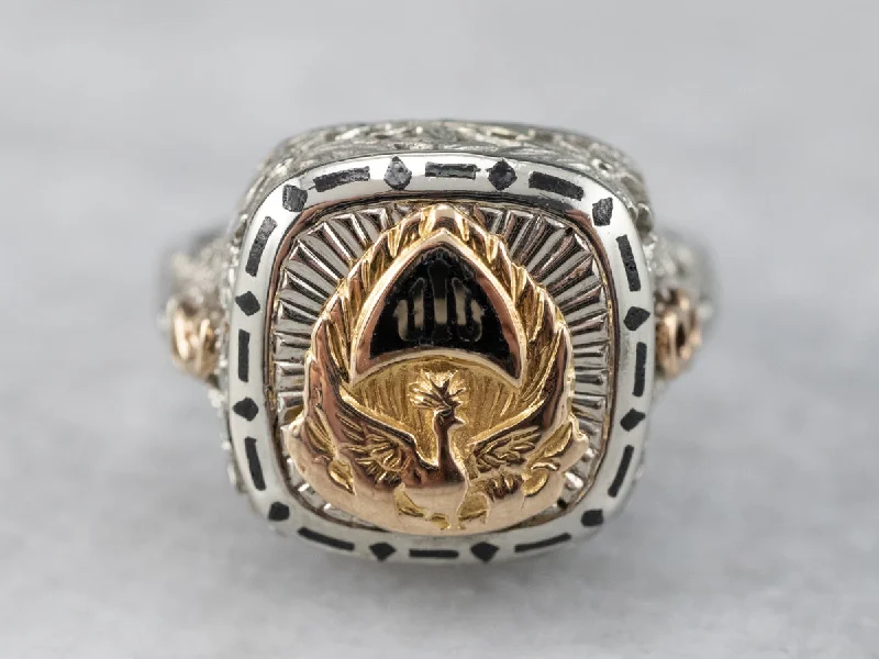 Antique Upper Iowa University School Ring