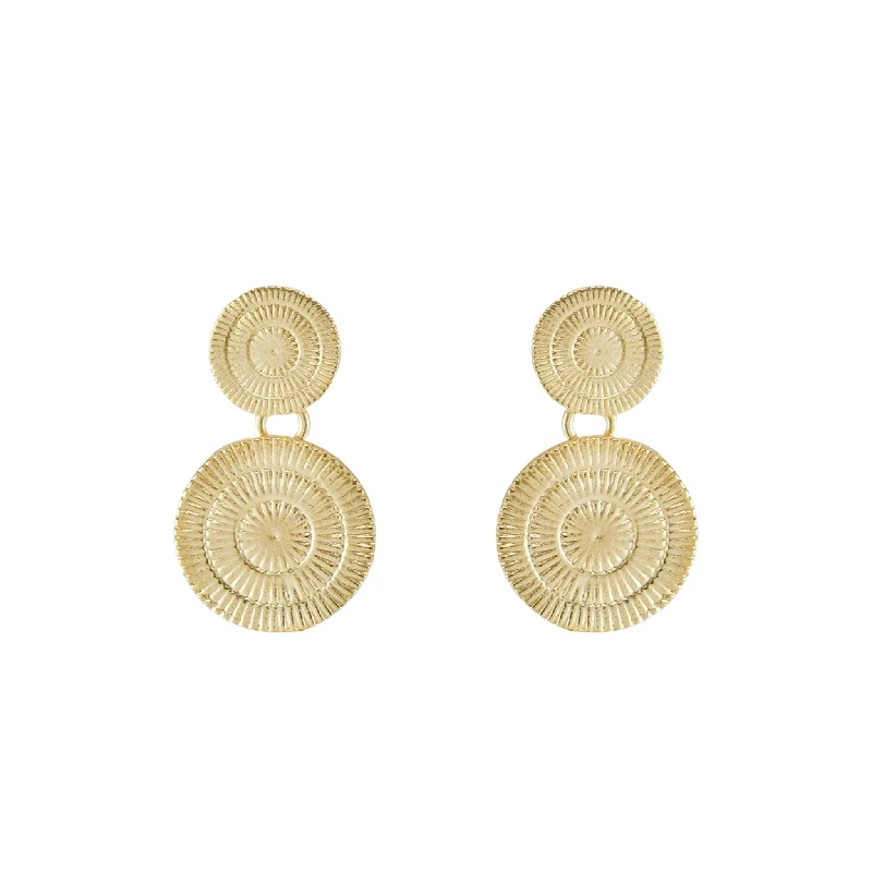 Ariel Textured Petite Earrings