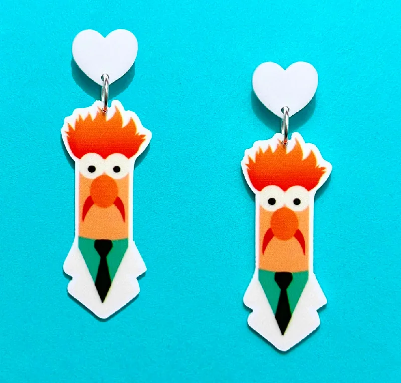 Beaker Inspired Drop Earrings