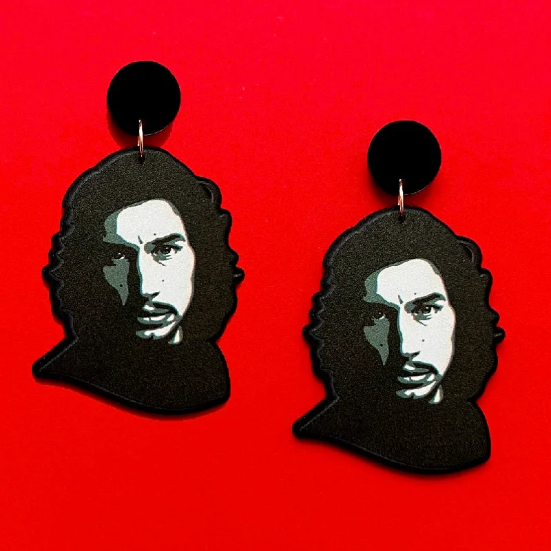 Ben Solo Acrylic Drop Earrings