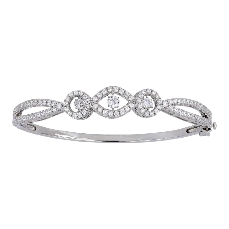 Cubic Zirconia Bangle (Cubic Zirconia 4.65 cts.)