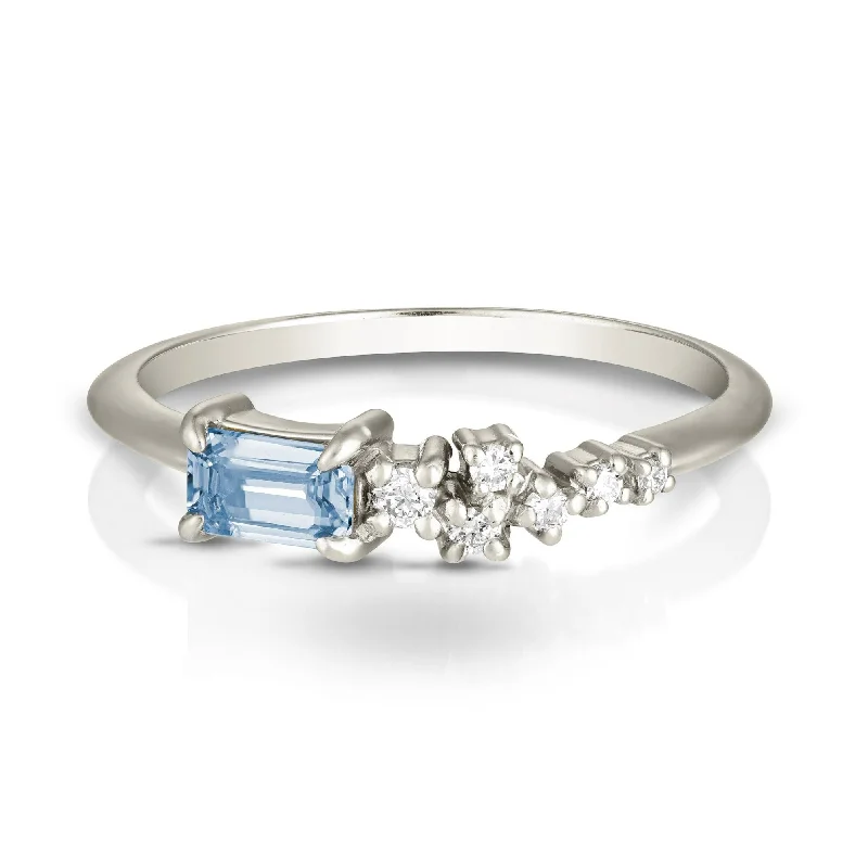 Efina ring | blue sapphire