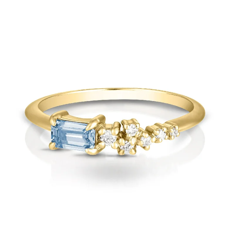 Efina ring II | blue sapphire