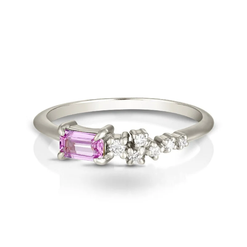 Efina ring | pink sapphire