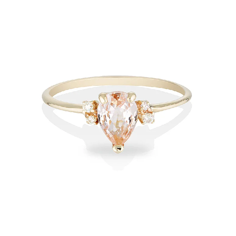 Lilah II | morganite & diamonds