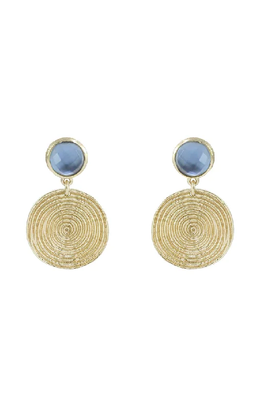 Lola Round Earrings