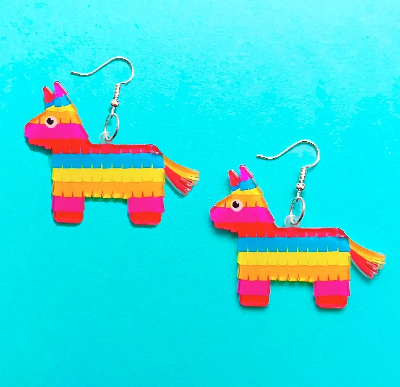 Piñata Inspired Drop Earrings