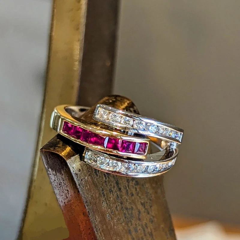 Ruby Wrap Ring