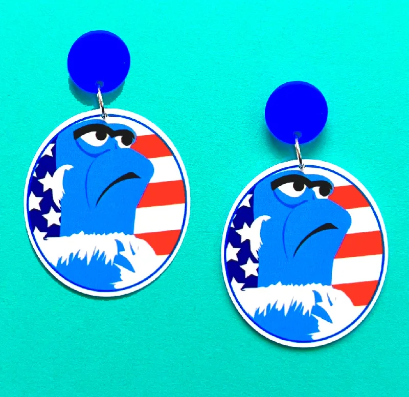 Sam Eagle Drop Earrings