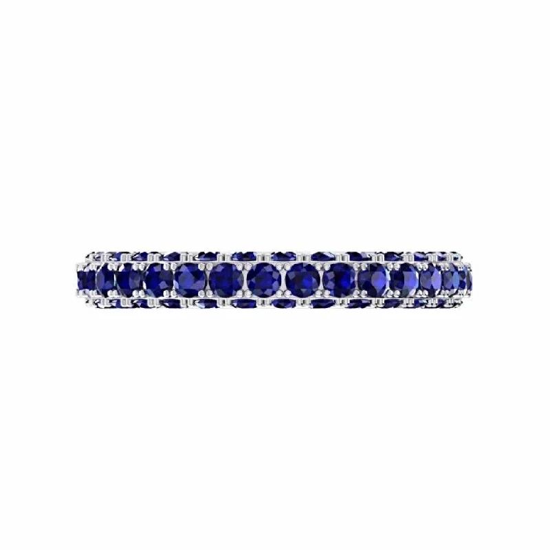 Sapphire Eternity Ring 18K Gold