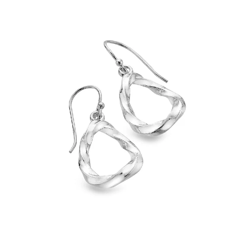 Sea Gems Organic Swirl Earrings