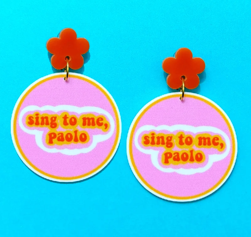 Sing To Me Paolo Drop Earrings