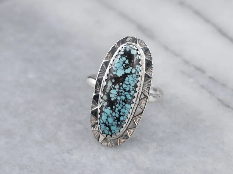 Southwest Turquoise Statement Ring