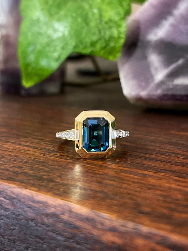 Stanton Color London Blue Topaz Ring