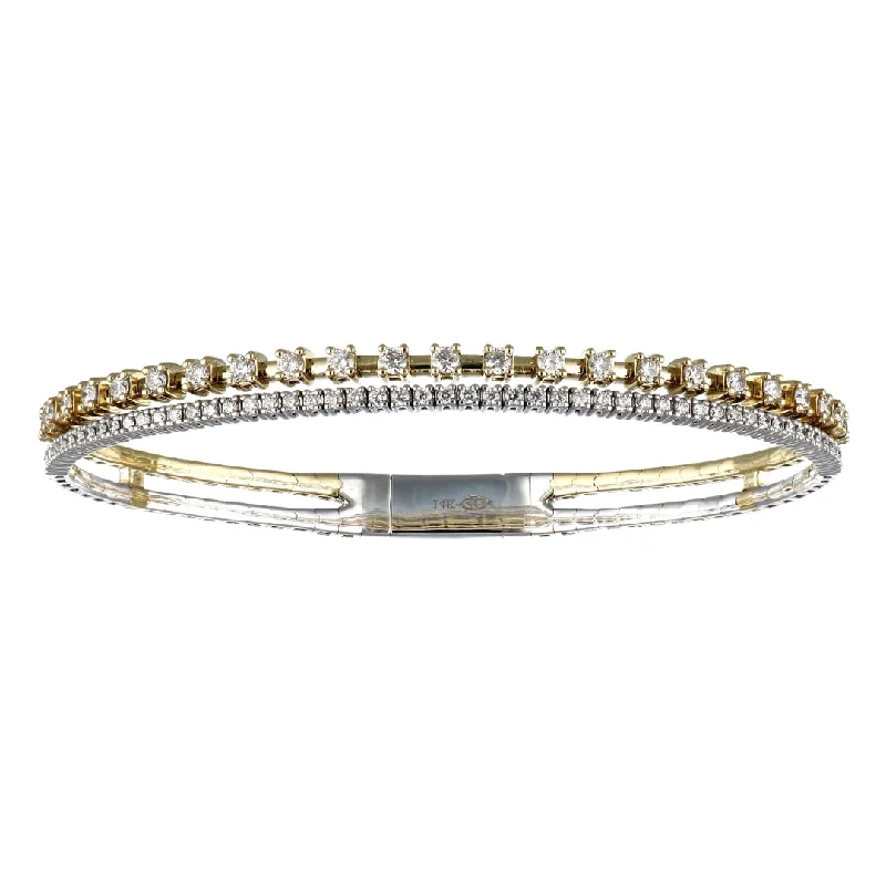 White Diamond Bangle (White Diamond 1.17 cts.)