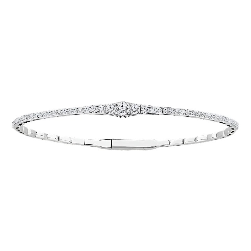 White Diamond Bangle (White Diamond 1 cts.)