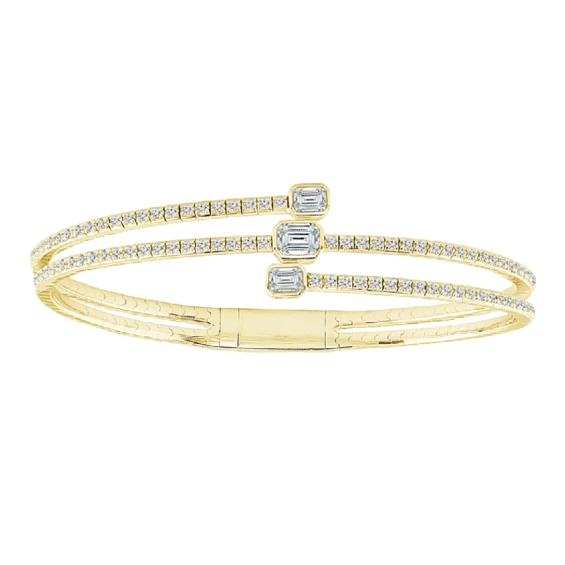 White Diamond Bangle (White Diamond 1 cts. White Diamond 0.52 cts.)