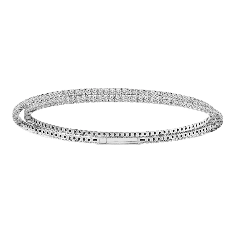 White Diamond Bangle (White Diamond 2.75 cts.)