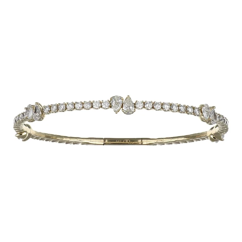 White Diamond Bangle (White Diamond 2 cts. White Diamond 2.17 cts.)