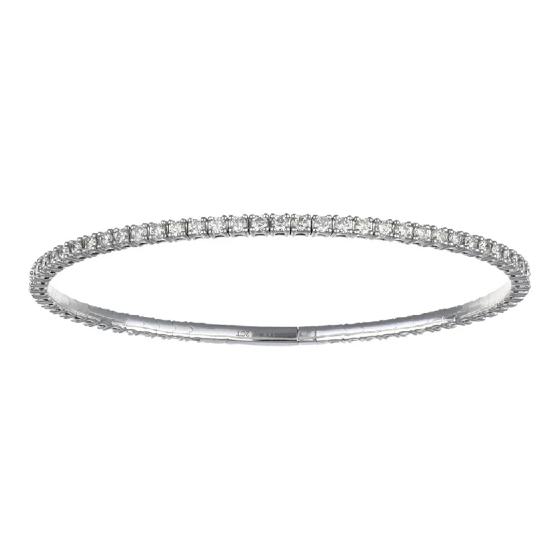 White Diamond Bangle (White Diamond 2 cts.)