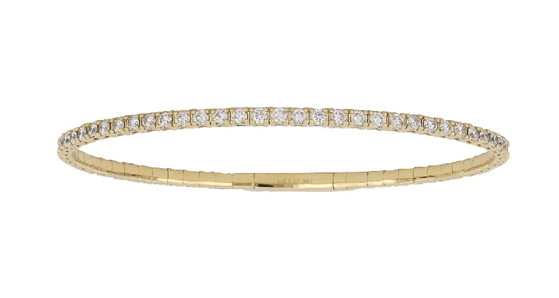 White Diamond Bangle (White Diamond 3.02 cts.)