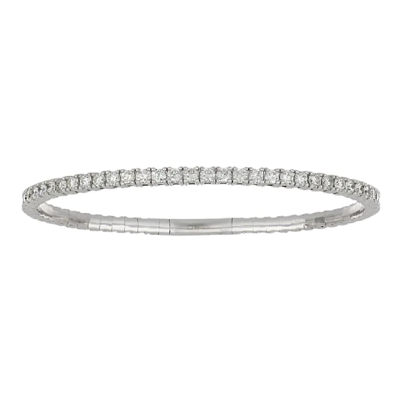 White Diamond Bangle (White Diamond 4.12 cts.)