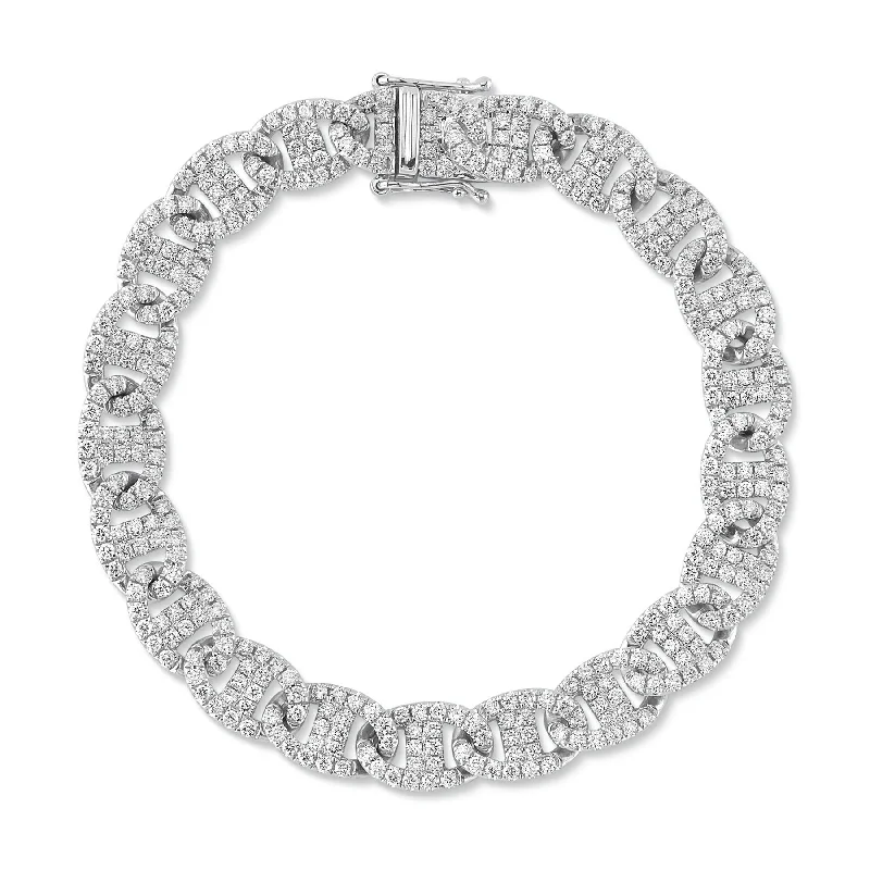 4.05CT DIAMOND LINK BRACELET SC55025235