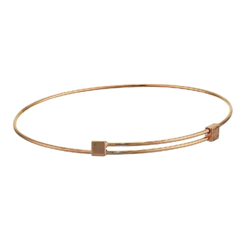 ALEX AND ANI 14kt Rose Gold Plated Bangle