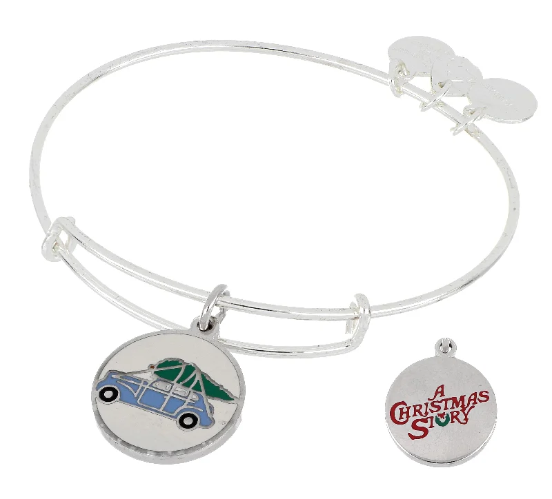 ALEX AND ANI A Christmas Story Car Charm Bangle