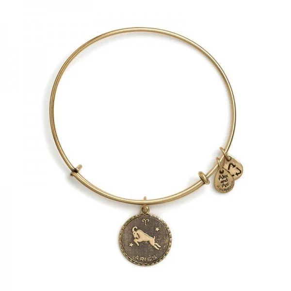 ALEX AND ANI Aries Charm Bangle