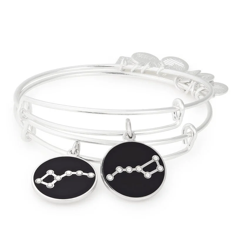 ALEX AND ANI Big and Little Dipper Charm Bangle Set of 2