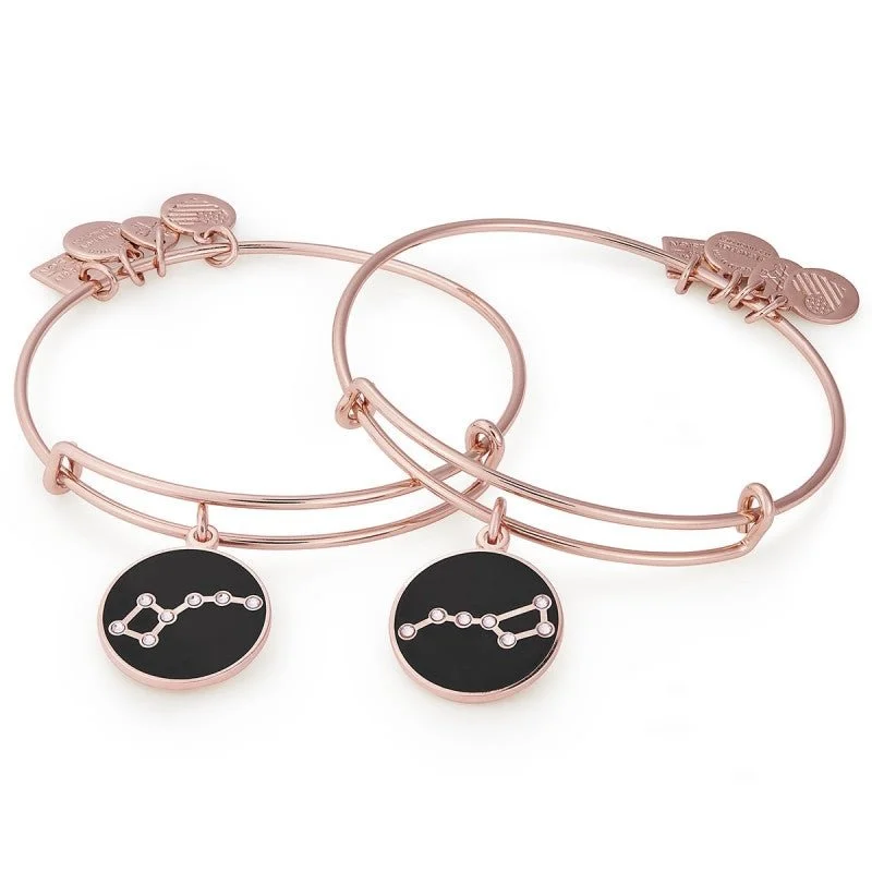 ALEX AND ANI Big and Little Dipper Charm Bangle Set of 2