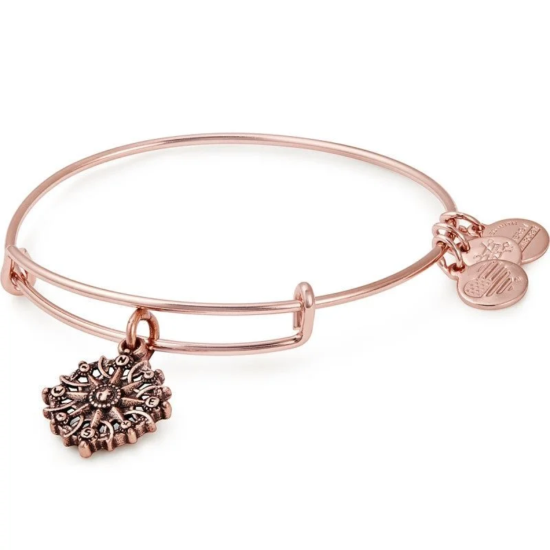 ALEX AND ANI Compass Charm Bangle