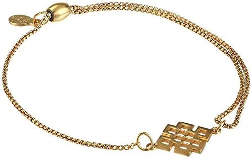 ALEX AND ANI Endless Knot Pull Chain Bracelet