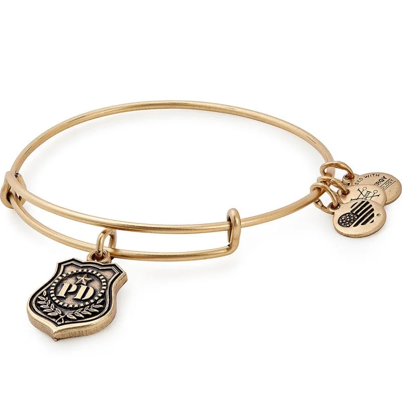 ALEX AND ANI Law Enforcement Charm Bangle