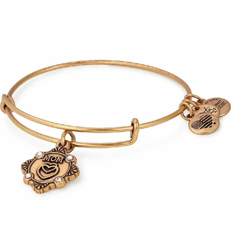 ALEX AND ANI Mom Charm Bangle