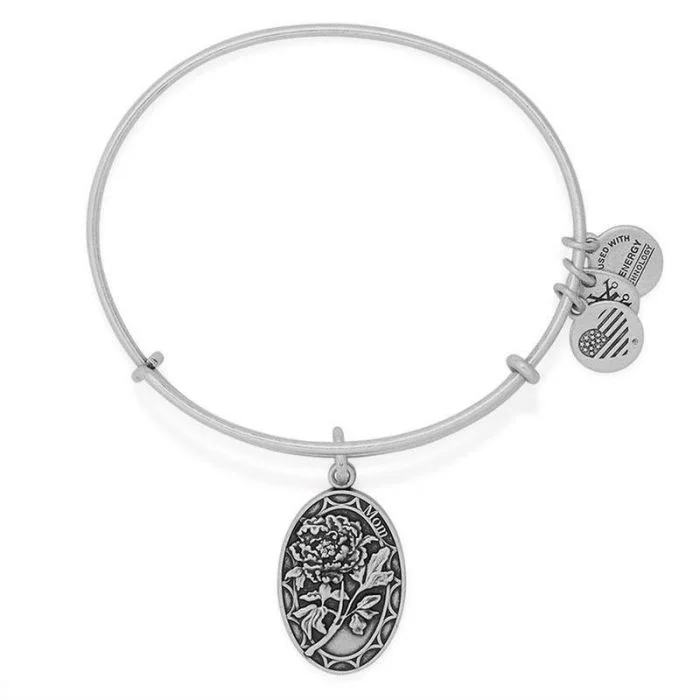 ALEX AND ANI Mom Charm Bangle