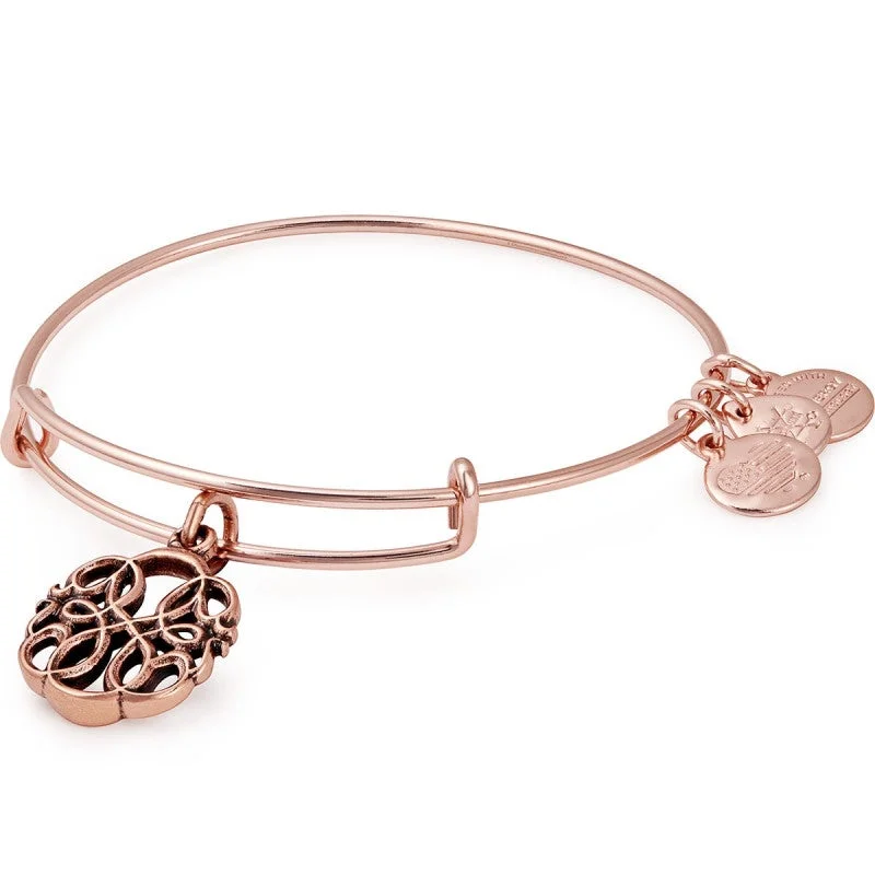 ALEX AND ANI Path Of Life Charm Bangle