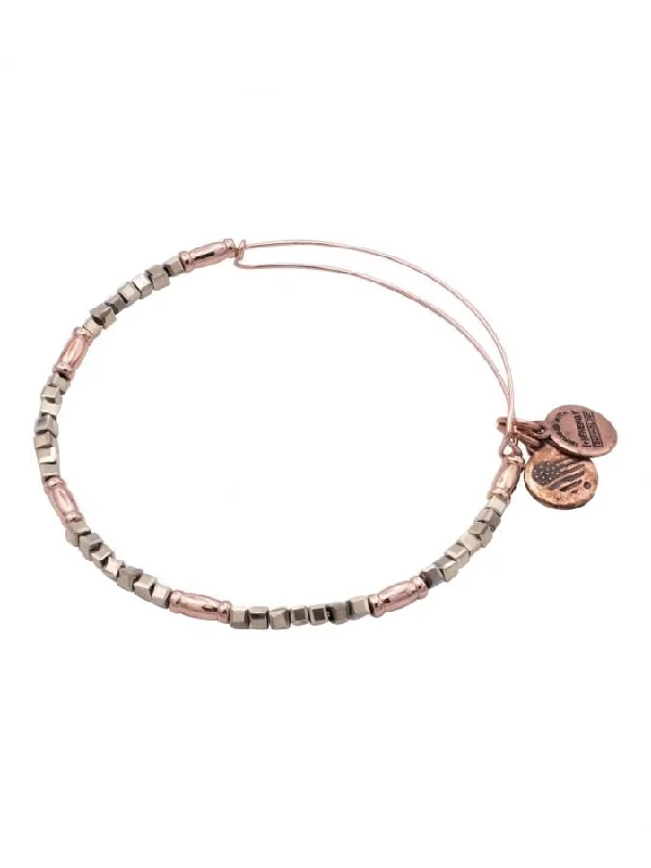 ALEX AND ANI Pine Zephyr Beaded Bangle